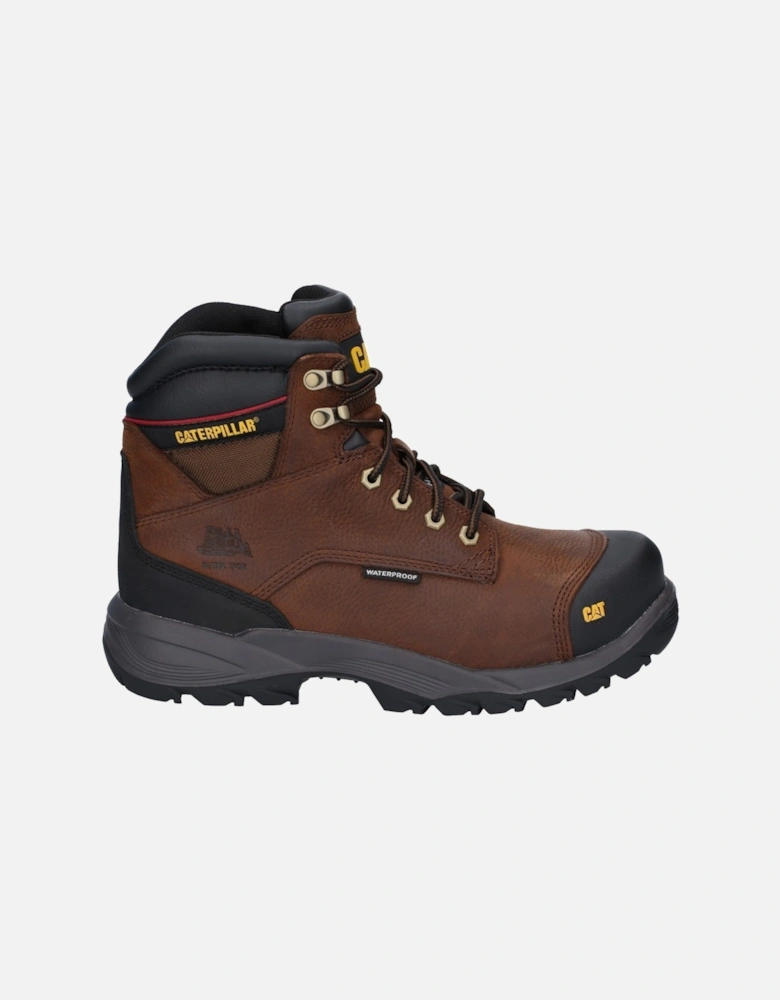Mens Spiro Lace Up Waterproof Safety Boot