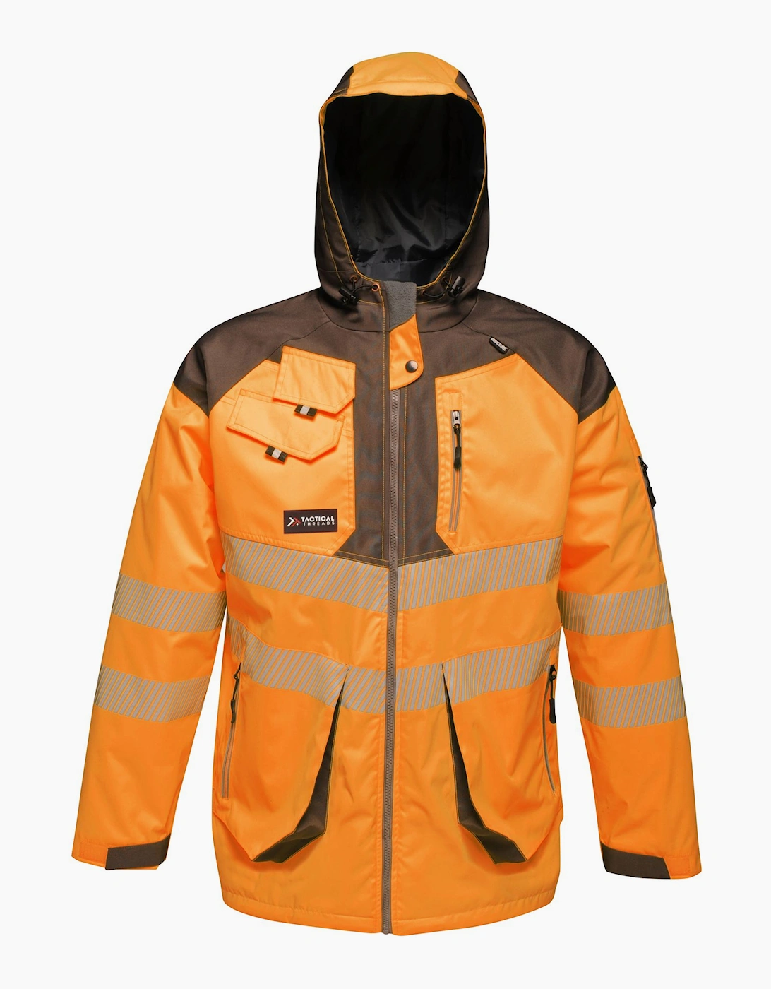 Regatta Men's Yellow Professional Hi-Vis Reflective Waterproof Jacket - Size 38/Regular