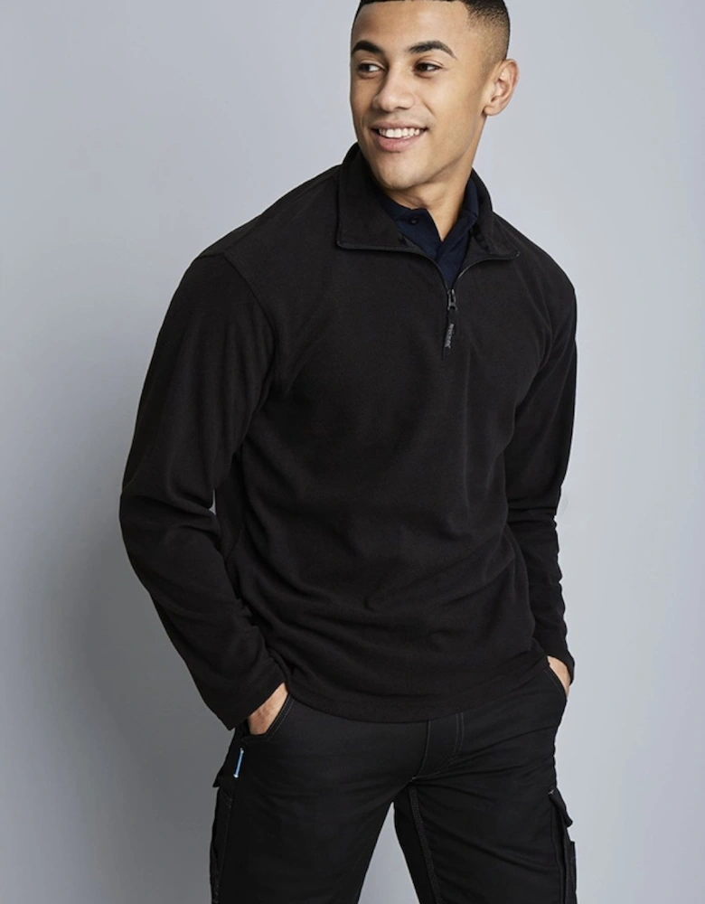 Mens Micro Zip Neck Fleece Top (170 GSM)