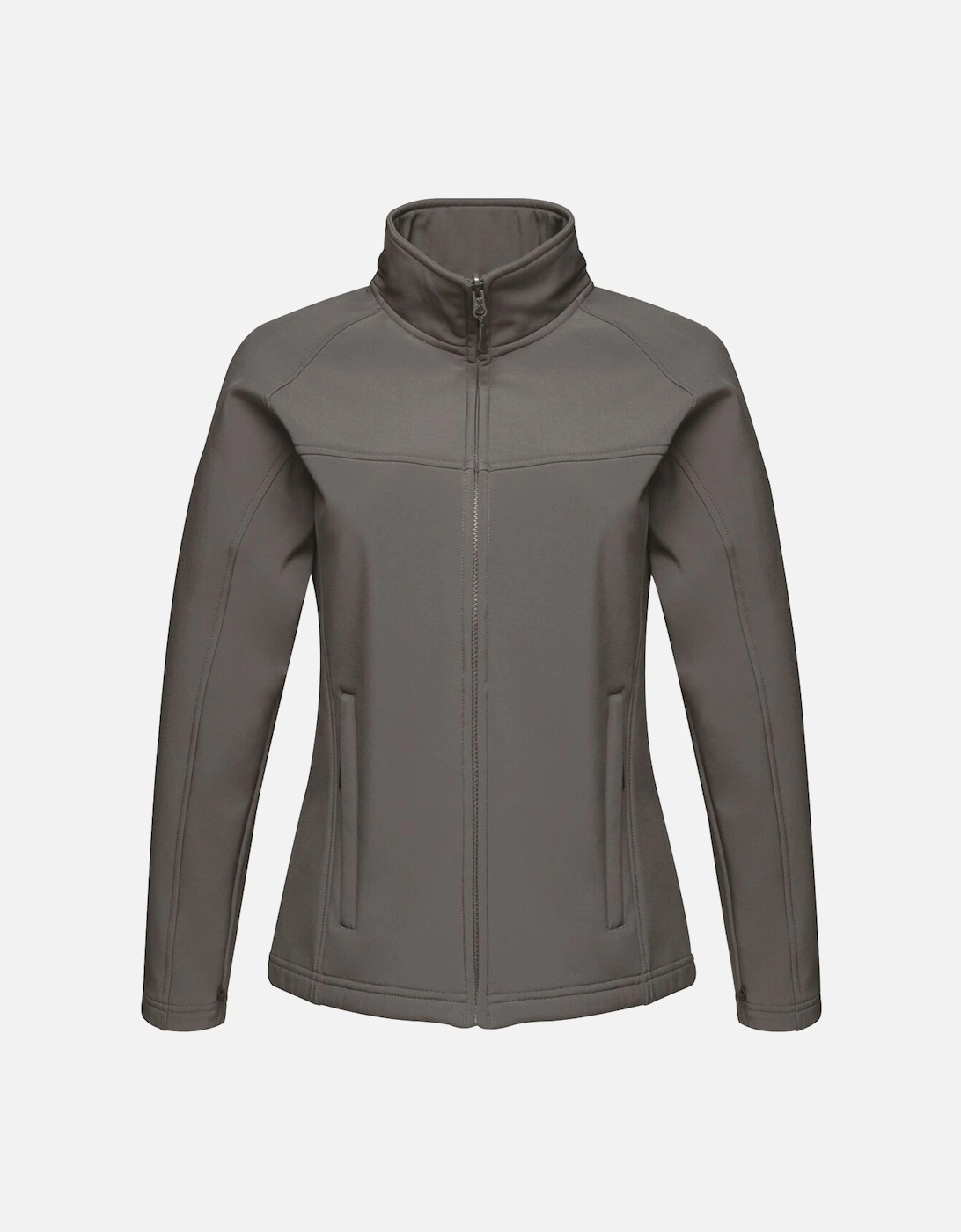 Professional Ladies Uproar Softshell Wind Resistant Jacket, 5 of 4