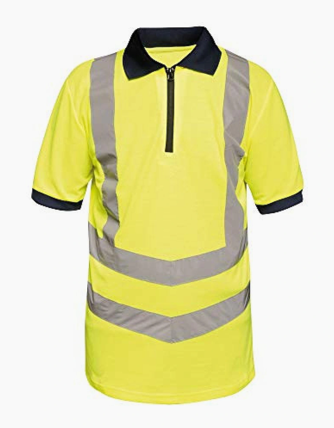 Regatta Men's Yellow Professional Hi-Vis Reflective Polo Shirt - Size 42