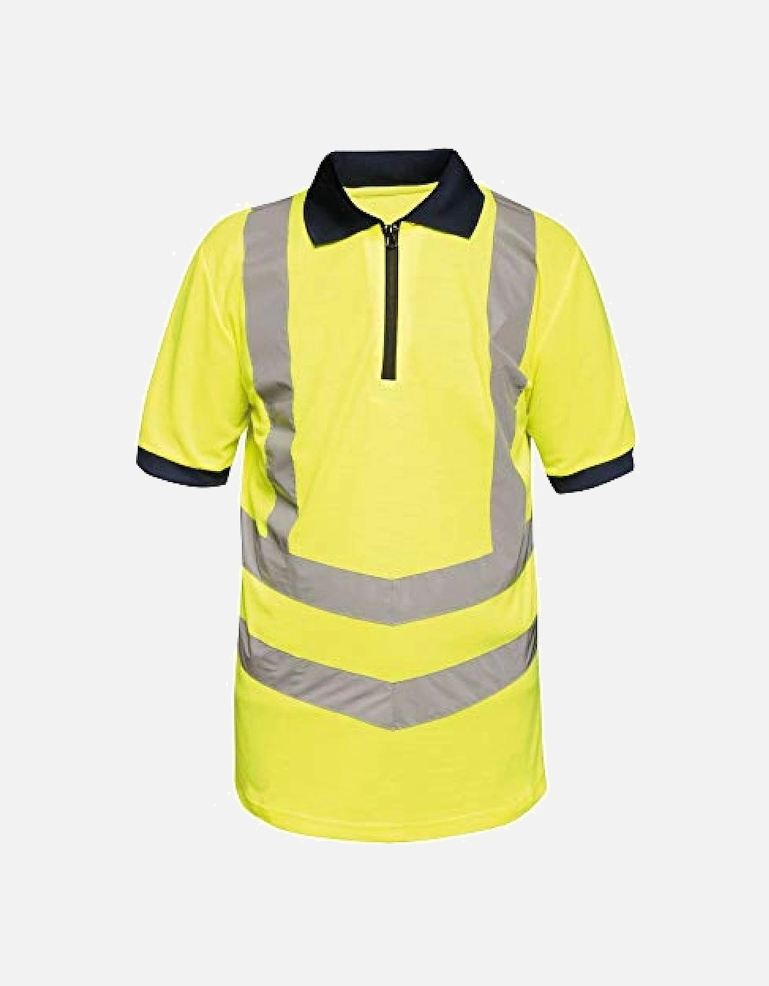 Mens Hi Vis Pro Reflective Work Polo Shirt, 4 of 3