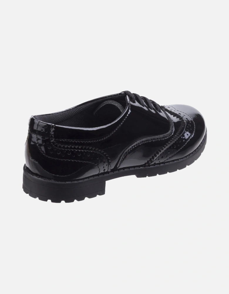 Childrens/Girls Eadie Jnr Leather Brogue Shoes