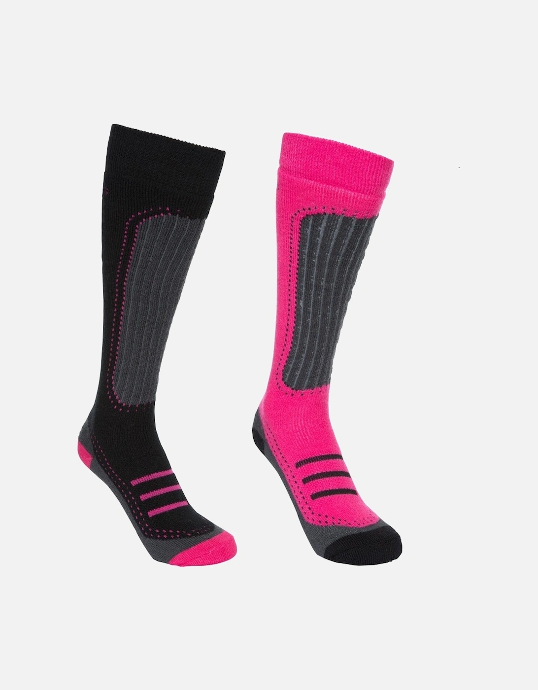 Womens/Ladies Janus II Ski Socks (Pack Of 2), 5 of 4