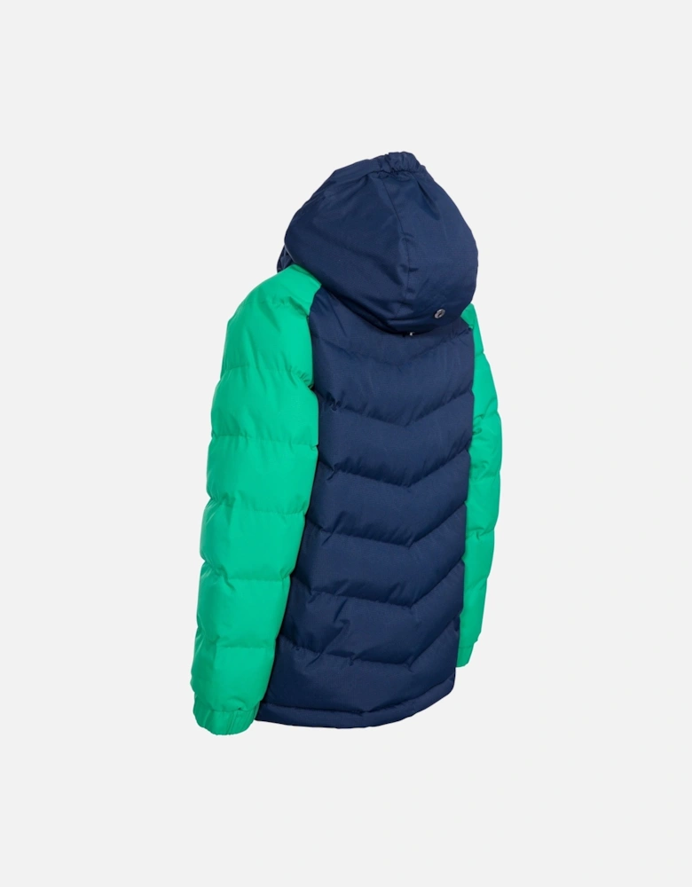 Childrens Boys Sidespin Waterproof Padded Jacket