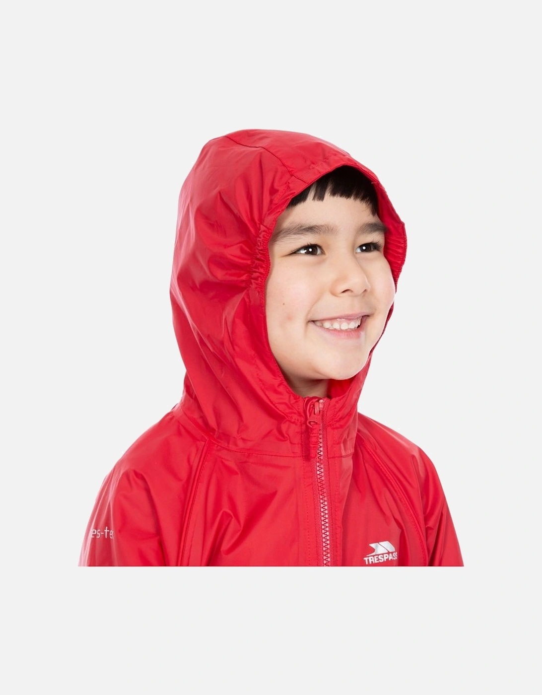 Childrens/Kids Button Rain Suit