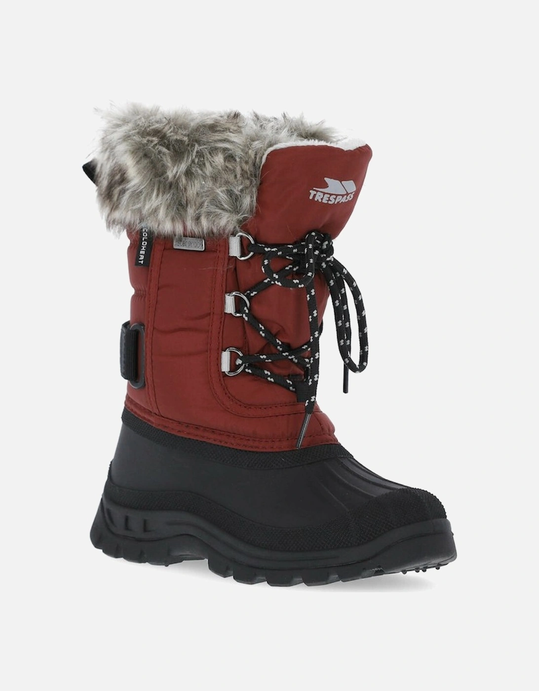 Unisex Kids Lanche Faux Fur Snow Boots, 6 of 5