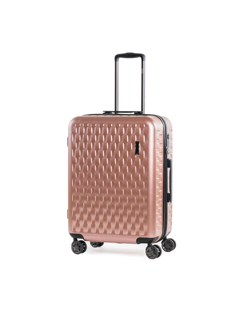 Allure Medium 8-Wheel Suitcase - Rose Pink