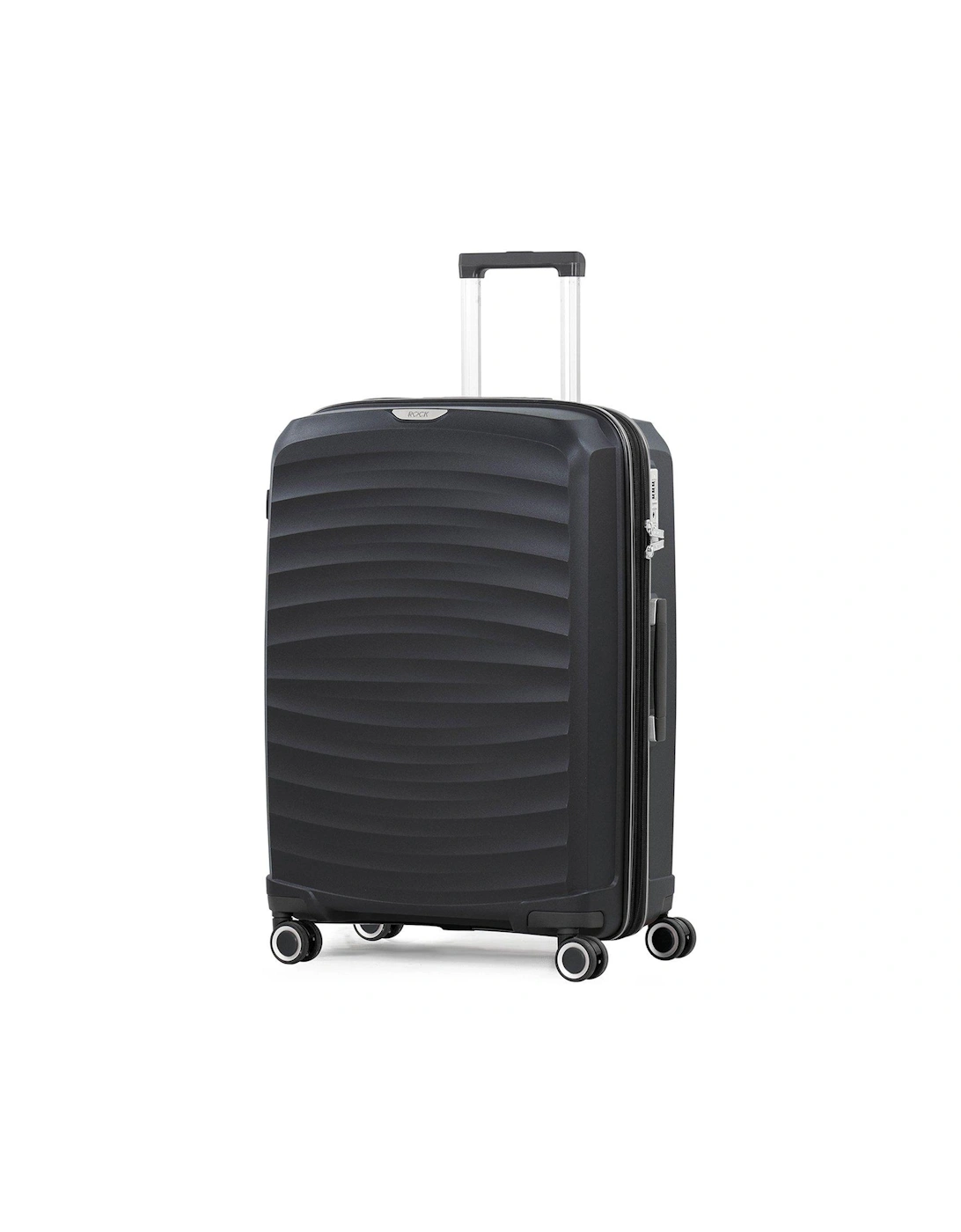 Sunwave Medium 8-Wheel Suitcase - Black, 2 of 1