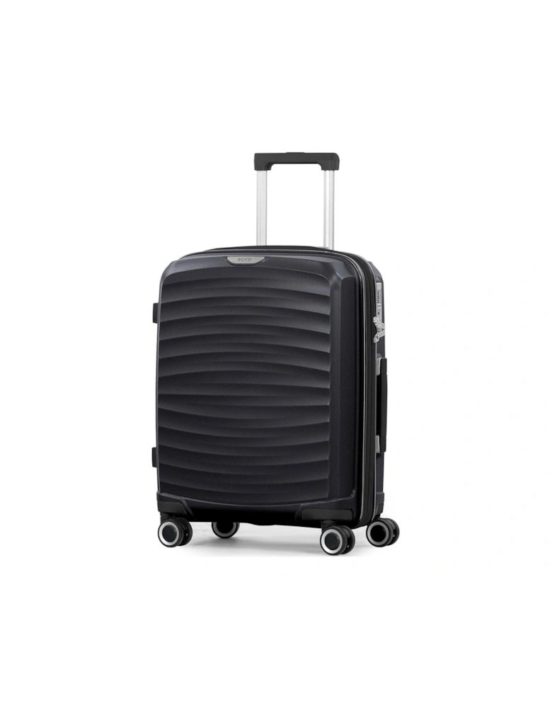 Sunwave Carry-on 8-Wheel Suitcase - Black