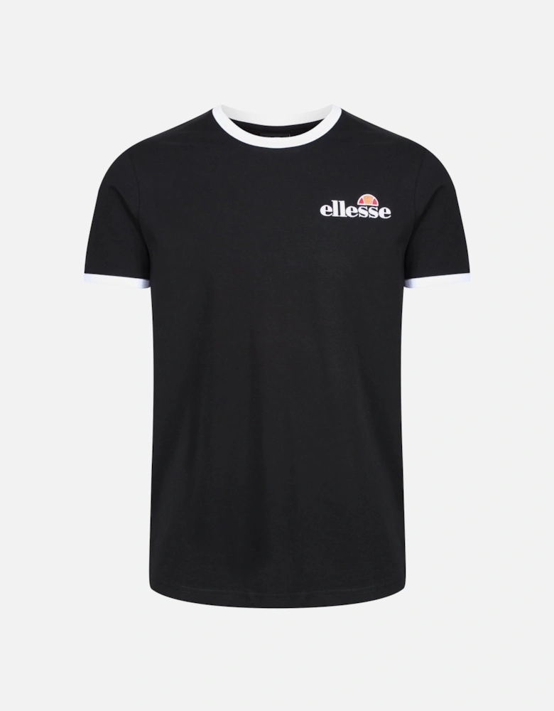 Meduno Ringer T-Shirt | Black/White