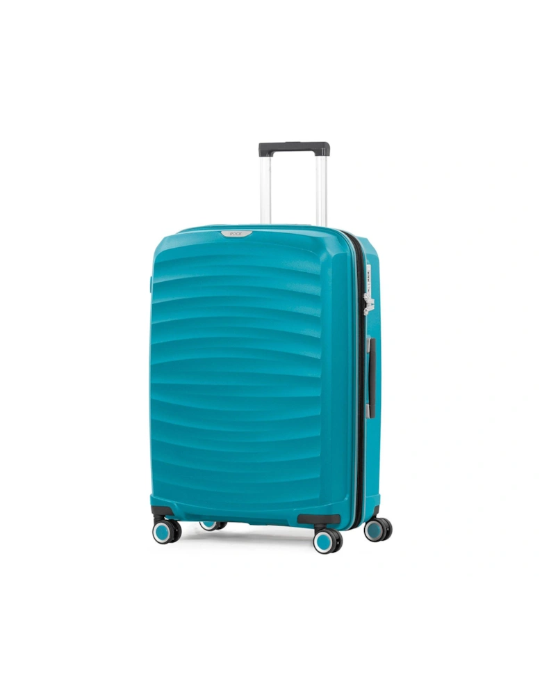 Sunwave Medium 8-Wheel Suitcase - Blue