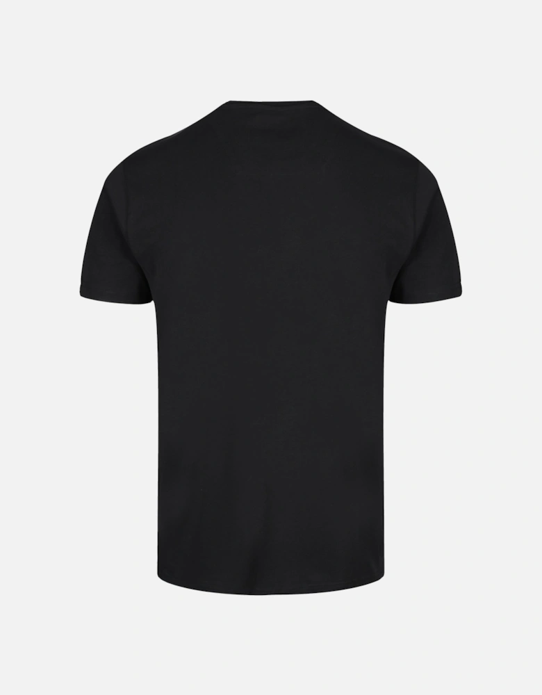 Hellenburg SS T-Shirt | Black/white/red