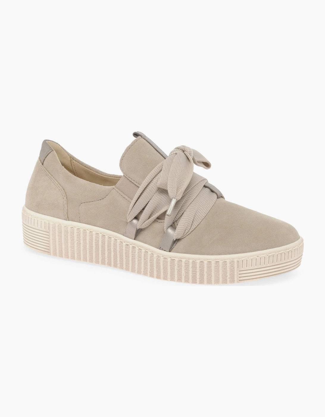 Gabor Women's Silk Suede/Muschel Waltz Casual Trainers Colour: : Size 3.5 - Image 5
