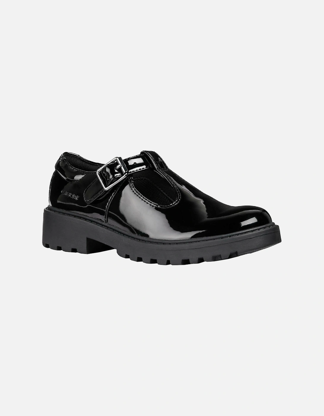 Girls J Casey G E Leather Buckle Shoe, 6 of 5