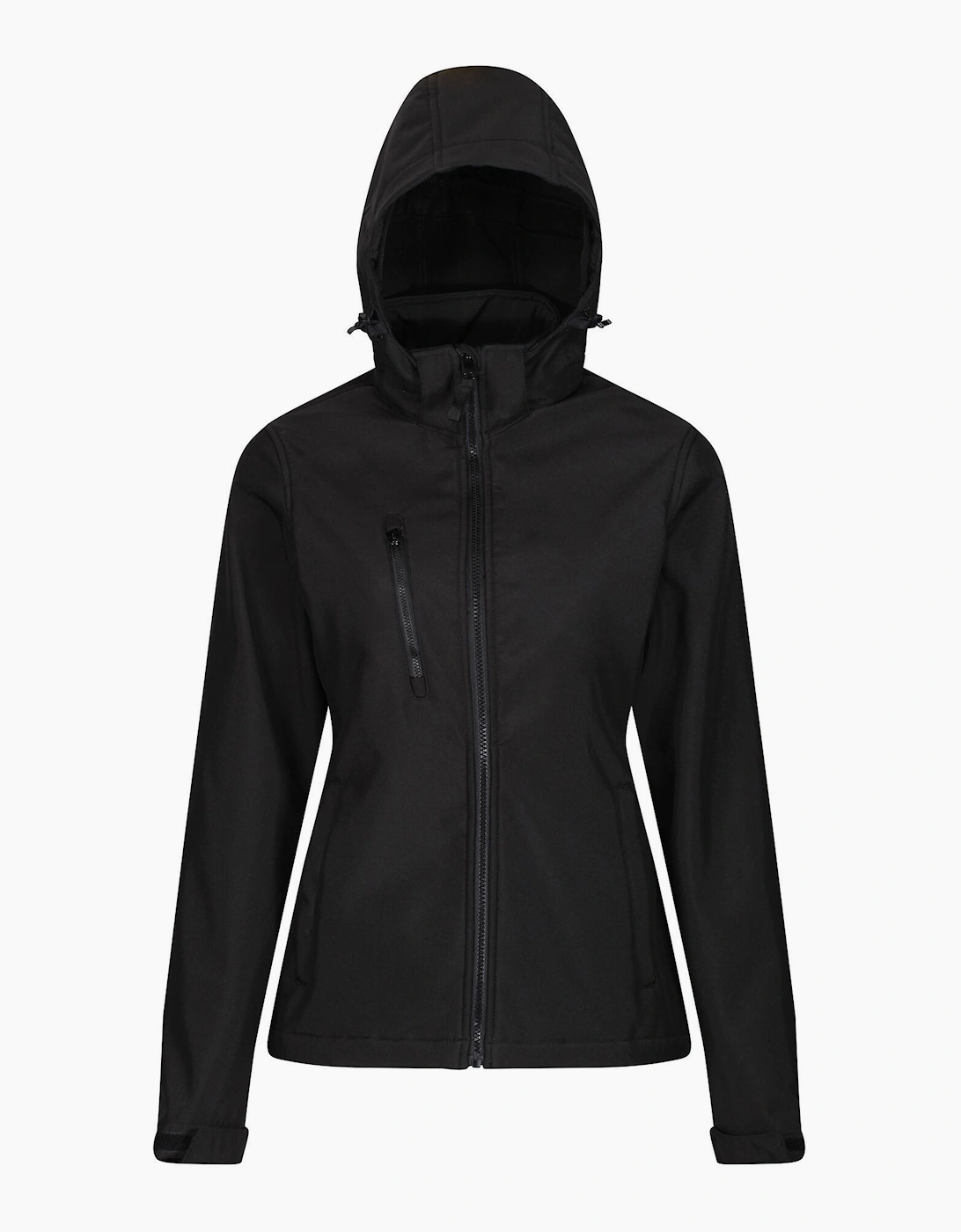 Regatta Women's Black Professional / 3 Layer Membrane Soft Shell Jacket  10 Size 10 Uk