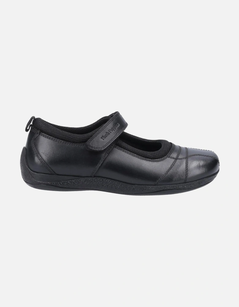 Girls Clara Leather School Shoes