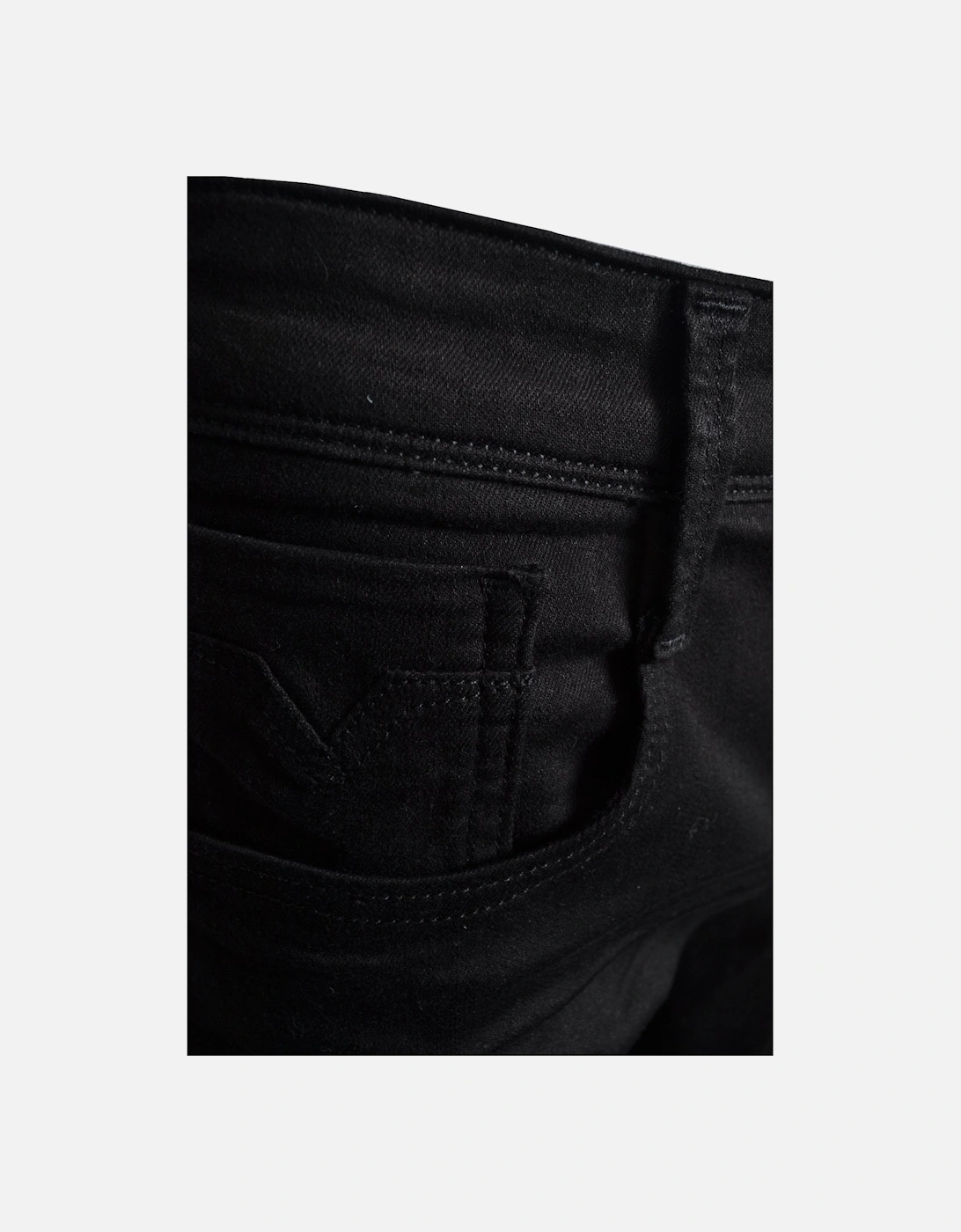 Men's Black Slim Fit Anbass Jeans