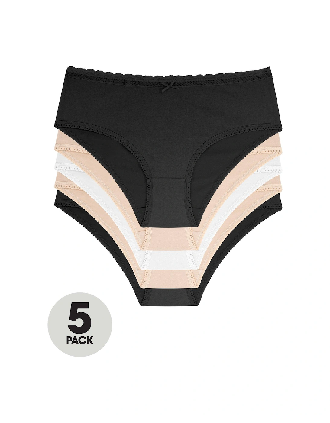 Naomi 5 Pack Brief - Multi, 4 of 3