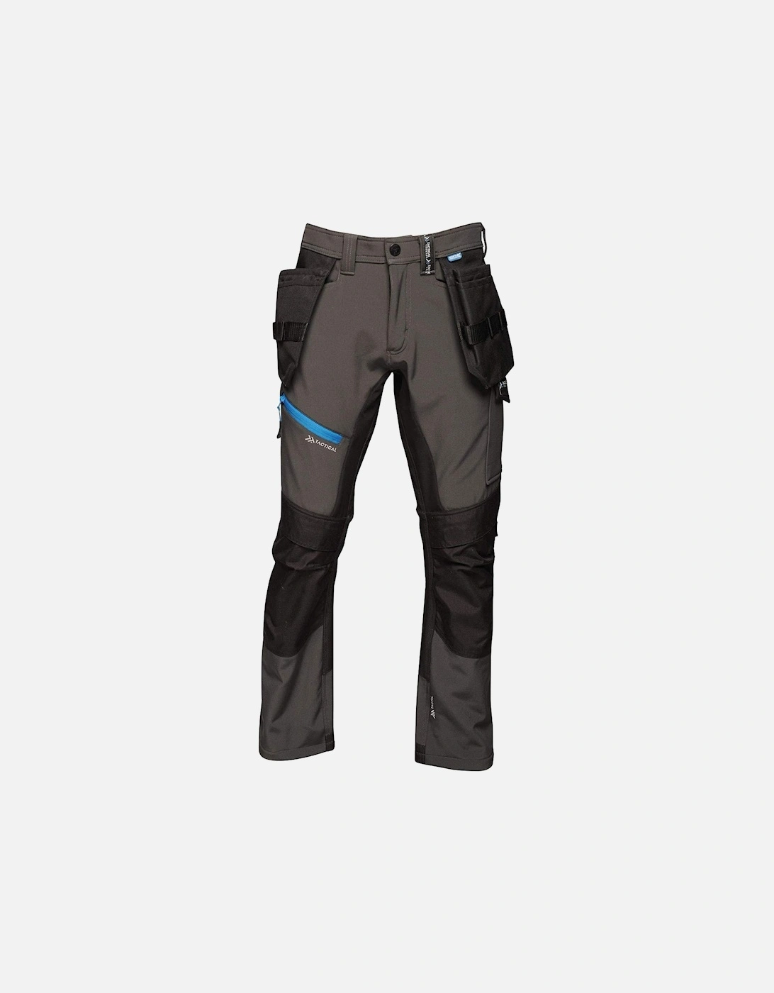 Mens Strategic Softshell Work Trousers, 4 of 3