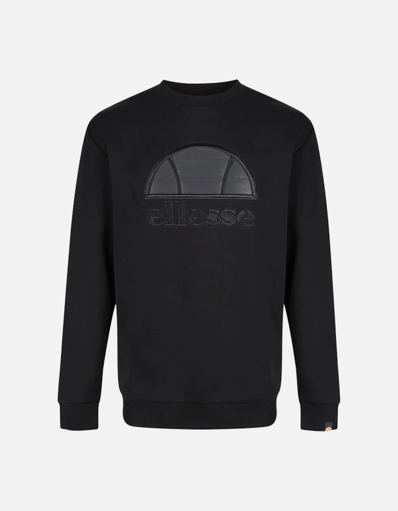 Manto Crew Neck Sweatshirt | Black