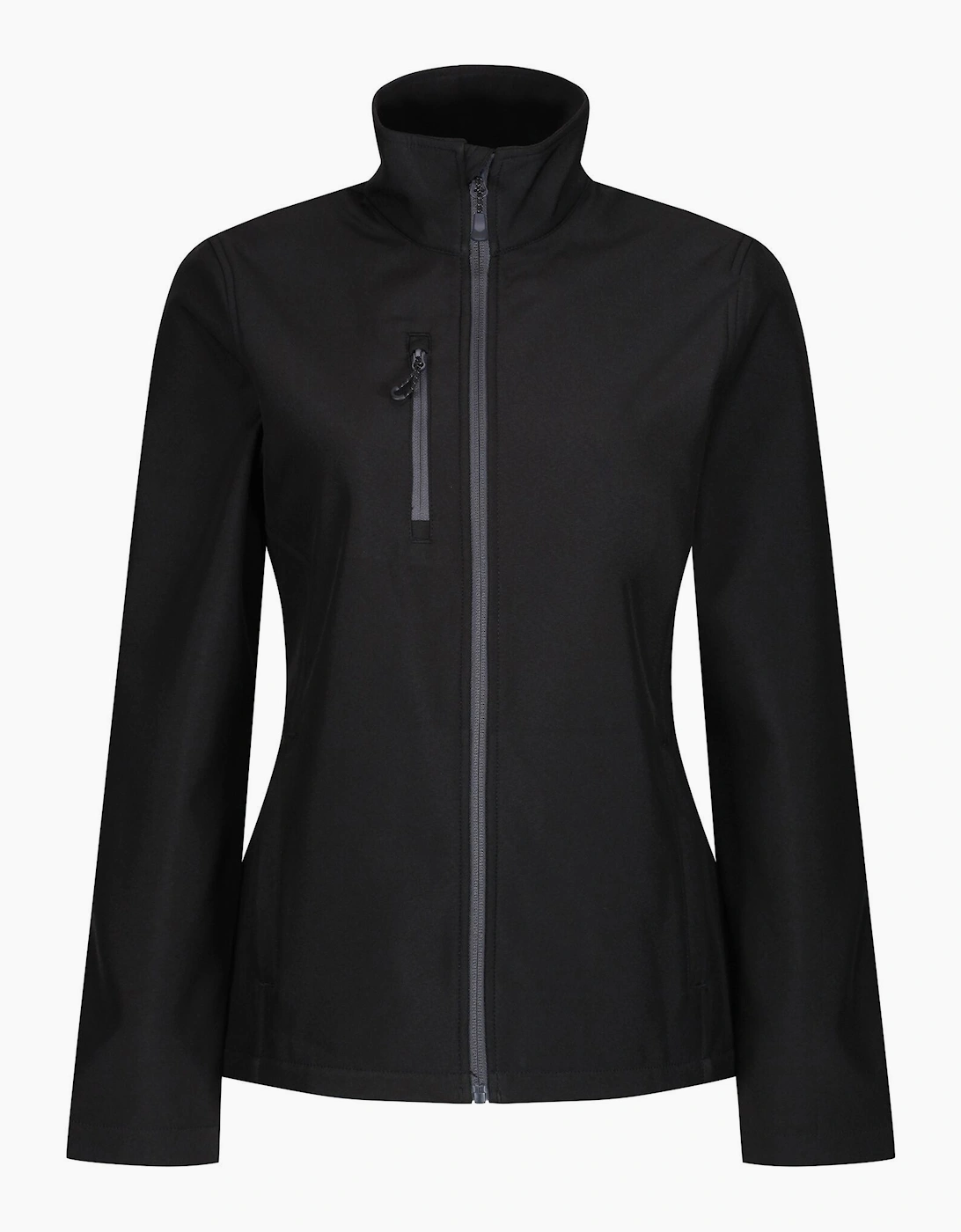 Regatta Women's Black Professional / Recycled Full Zip Fleece  Size 18 Uk