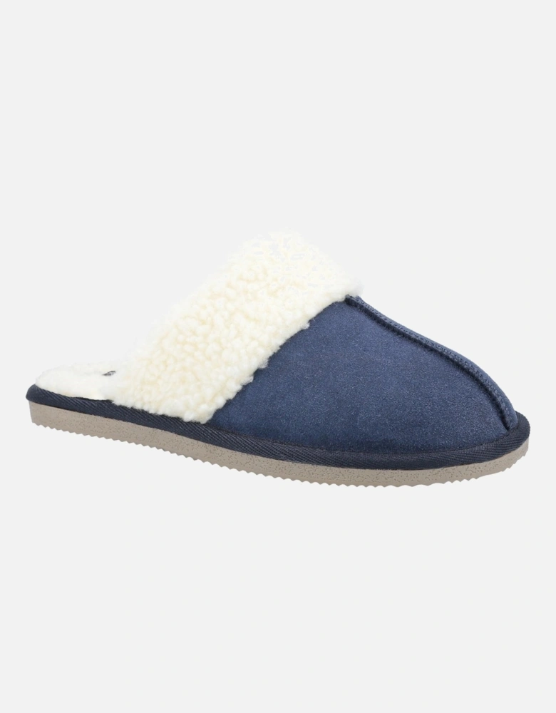 Womens/Ladies Arianna Suede Slippers