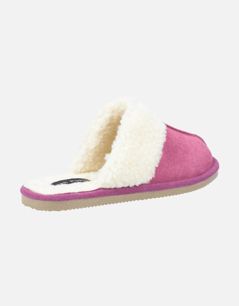 Womens/Ladies Arianna Suede Slippers