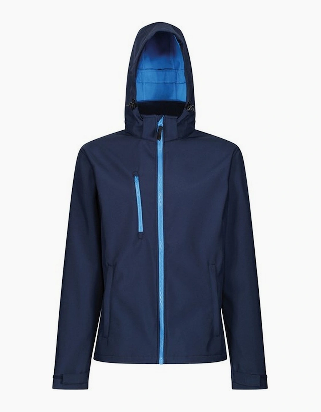 Regatta Men's Navy Venturer Hooded Soft Shell Jacket  Regular/36 S