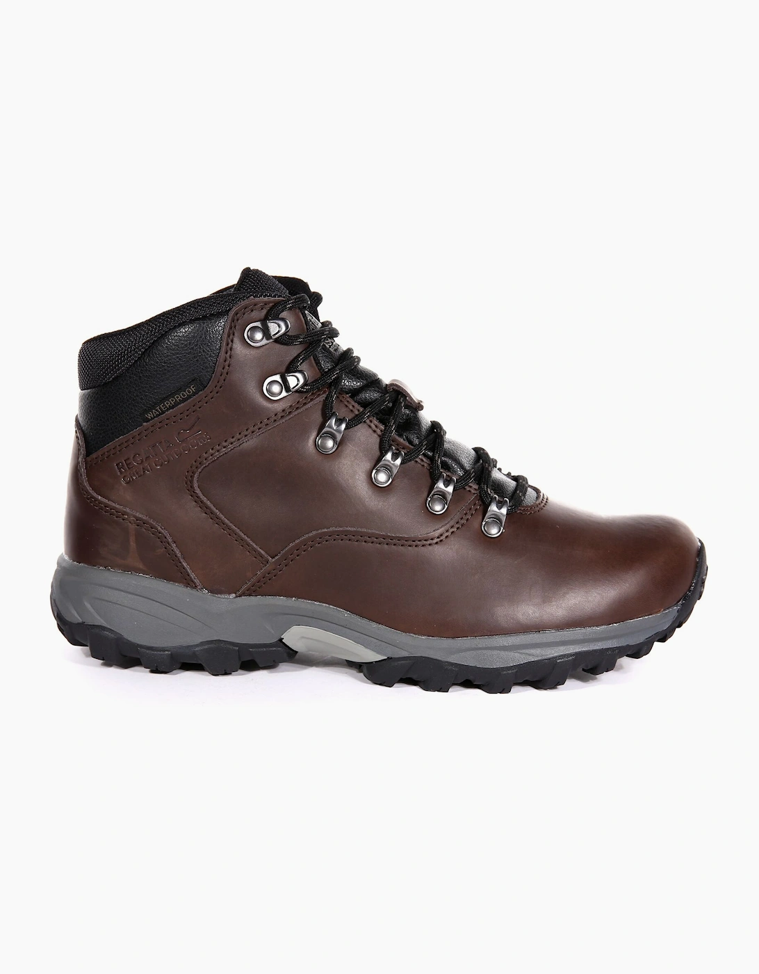 Regatta Men's Regatta Great Outdoors Mens Bainsford Waterproof Leather Hiking Boots - Green