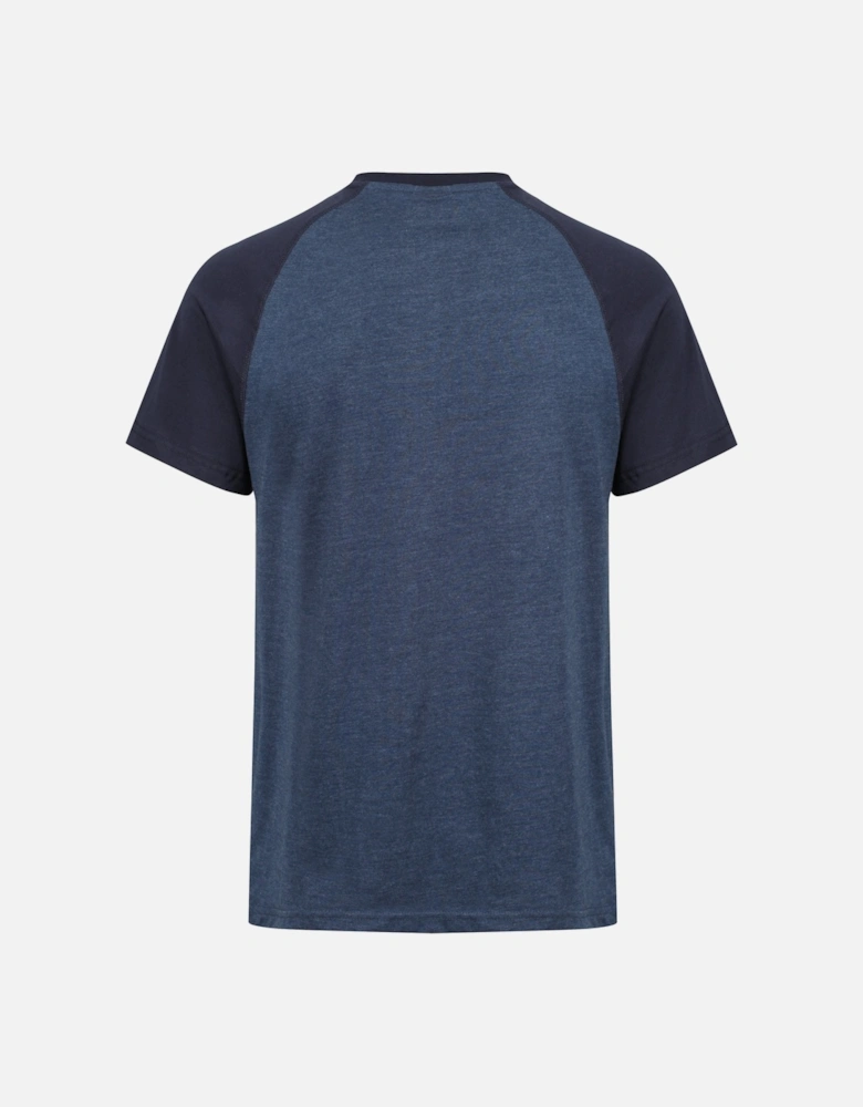 Kershaw Raglan Sleeve T-Shirt | Navy Marl