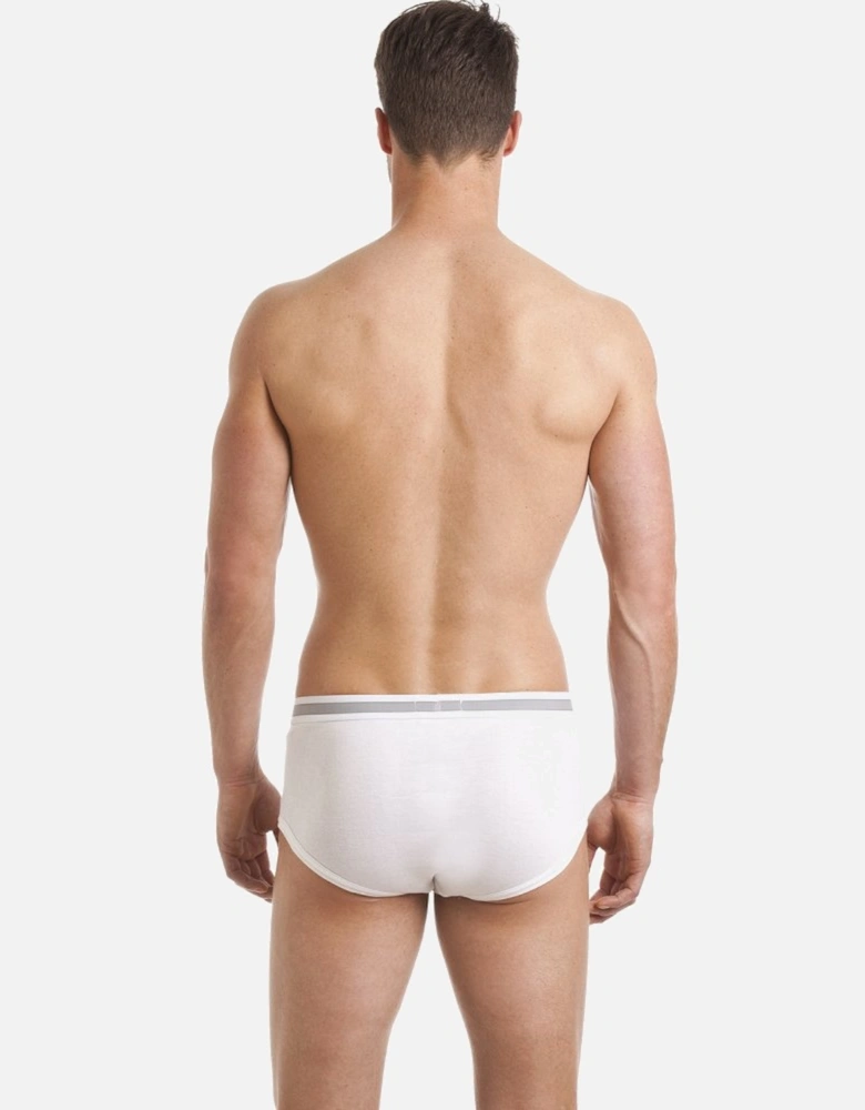 Mens Three Pack White Briefs