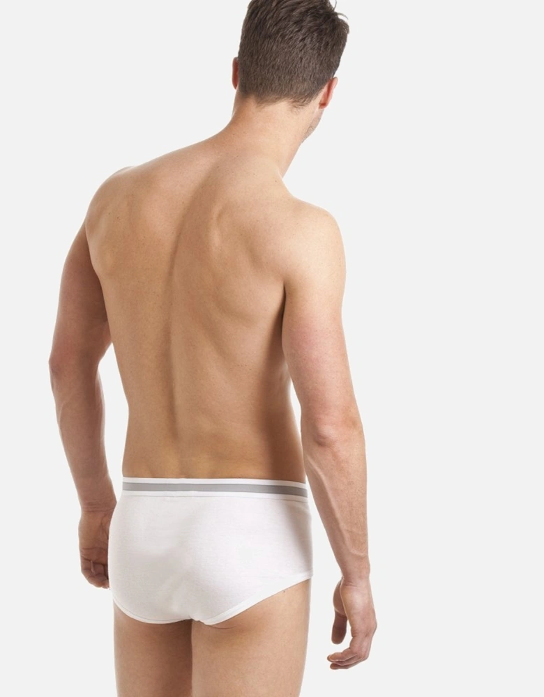 Mens Three Pack White Briefs