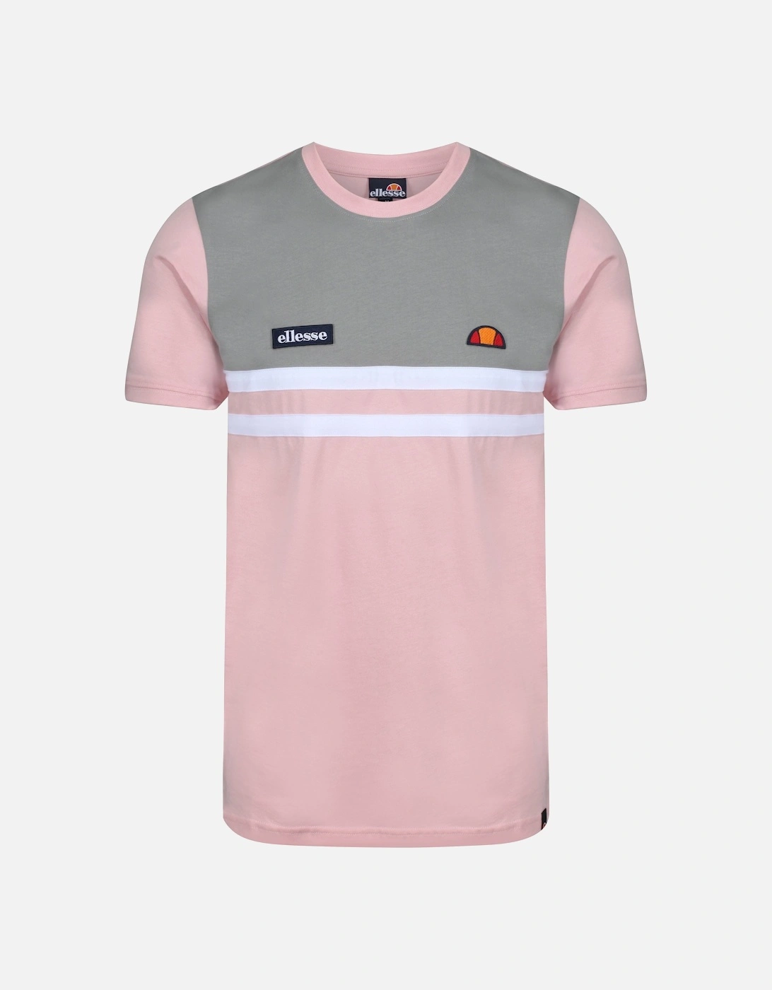 Venire Stripe T-Shirt | Pink/Grey/White, 4 of 3