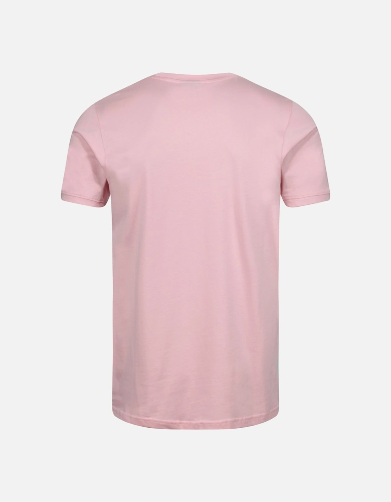 Venire Stripe T-Shirt | Pink/Grey/White