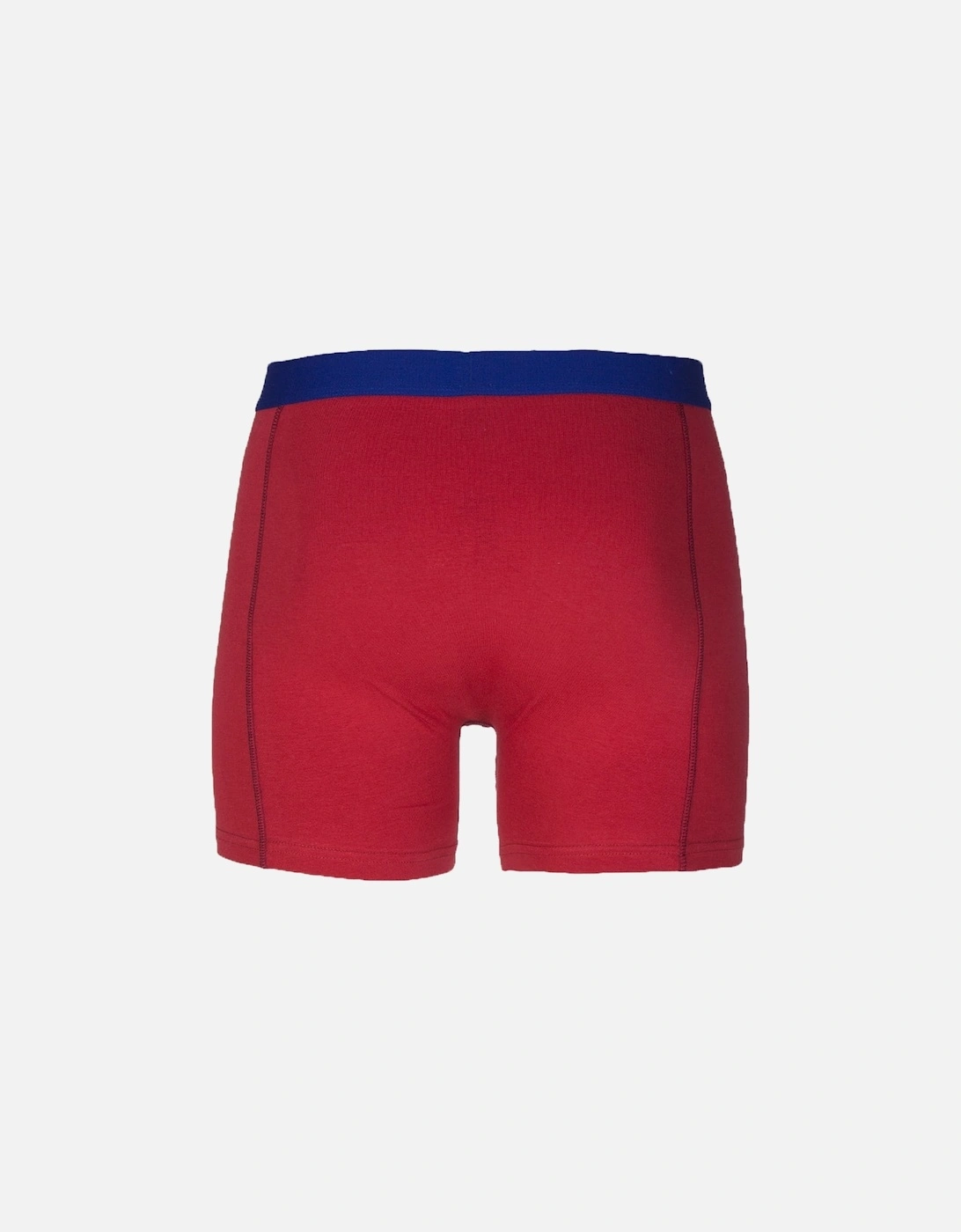 Mens Cotton Stretch Red 3 Pack Boxer Shorts