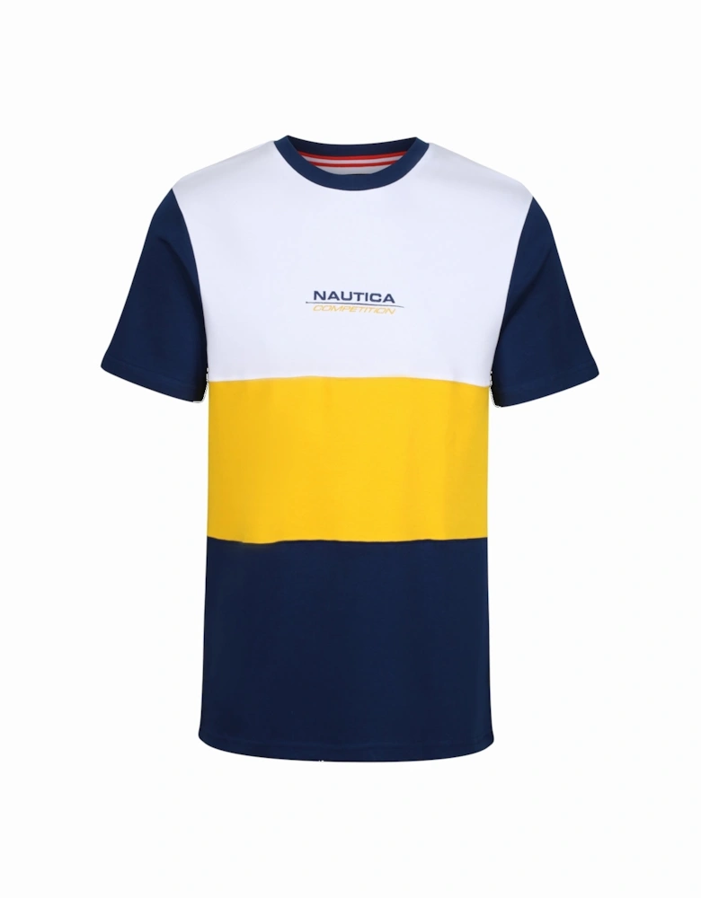 Competition Bream T-Shirt | Navy/White/Yellow