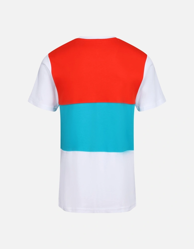 Competition Bream T-Shirt | White/Red/Blue