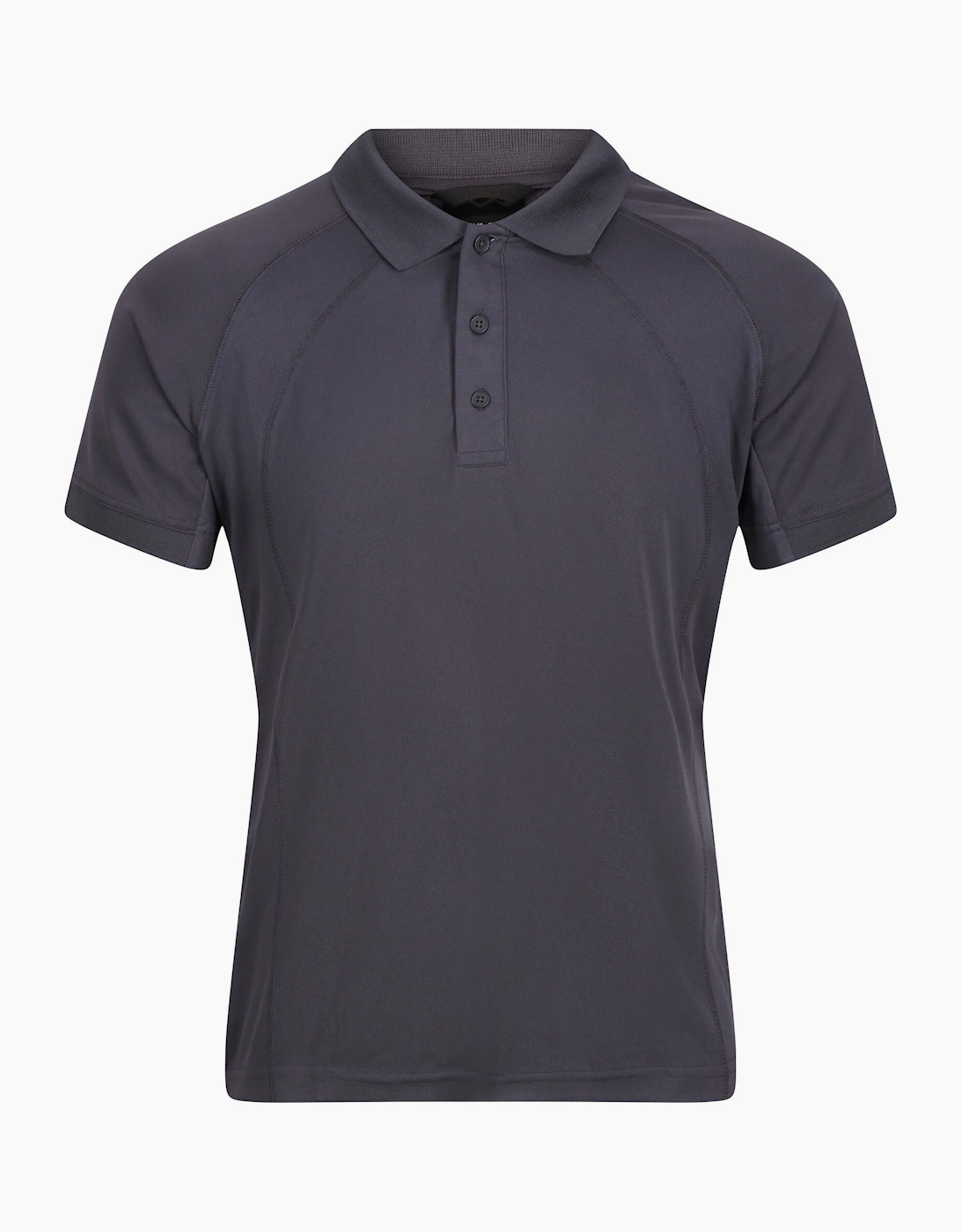 Regatta Men's Grey Hardwear Coolweave Short Sleeve Polo Shirt - Size: 40