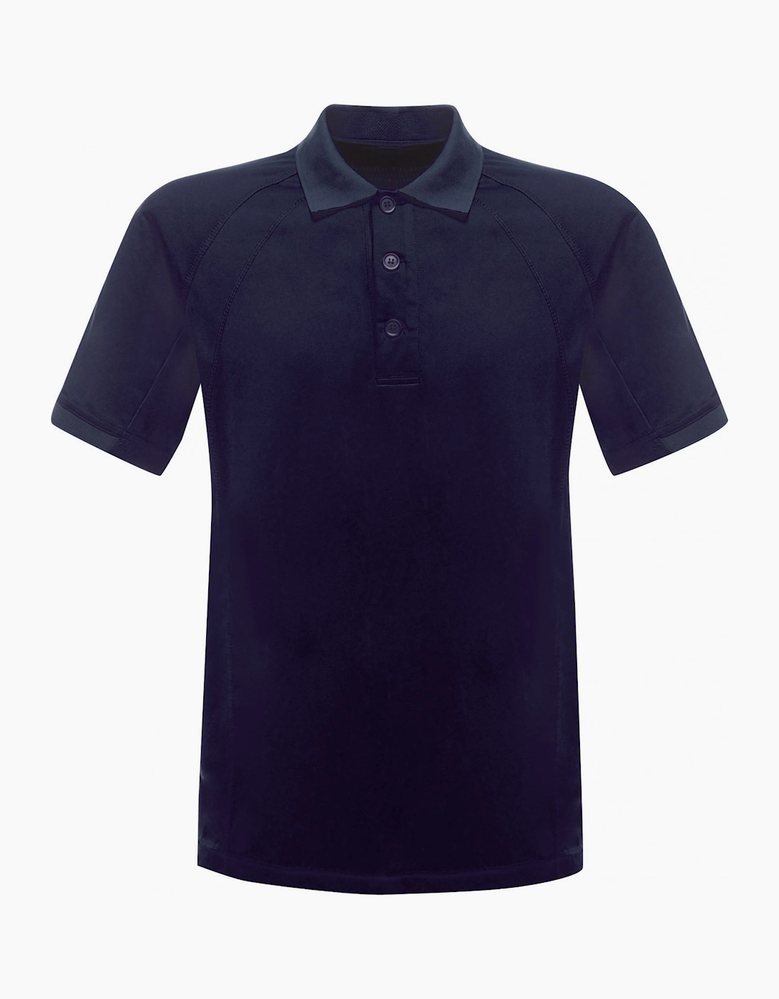 Regatta Men's Navy Hardwear Coolweave Short Sleeve Polo Shirt - Size: 40