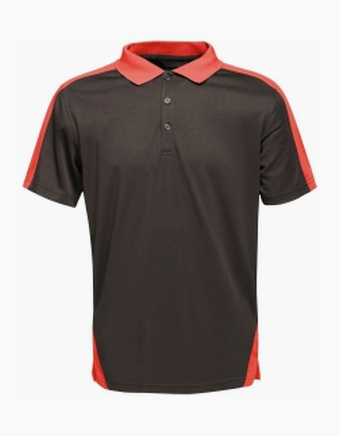 Regatta Men's Black Professional Contrast Coolweave Polo Shirt - Size: 46