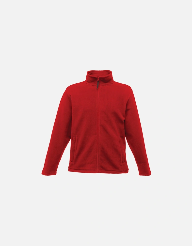 Mens Plain Micro Fleece Full Zip Jacket (Layer Lite)