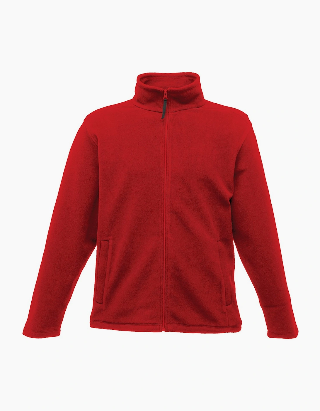 Regatta Men's Regatta Professional Mens Plain Micro Fleece Full Zip Jacket (Layer Lite) - Red