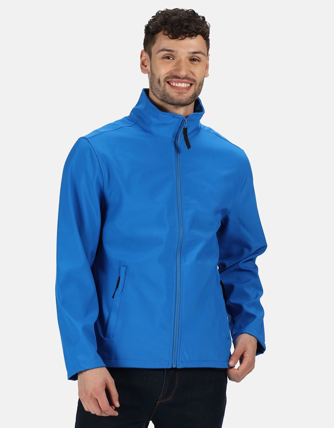 Classic Mens Water Repellent Softshell Jacket