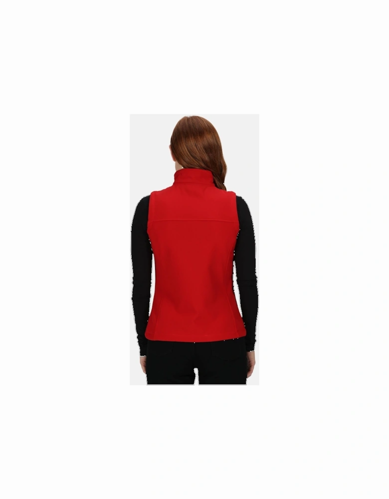 Womens/Ladies Flux Softshell Bodywarmer / Sleeveless Jacket (Water Repellent & Wind Resistant)