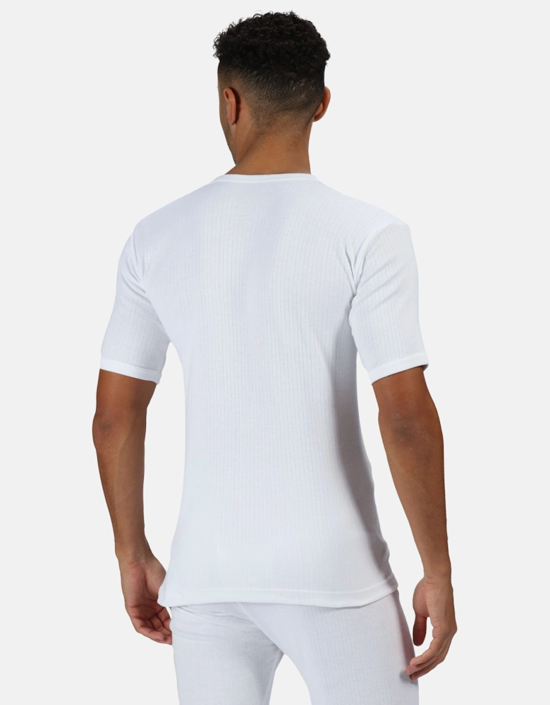 Mens Thermal Underwear Short Sleeve Vest / T-Shirt