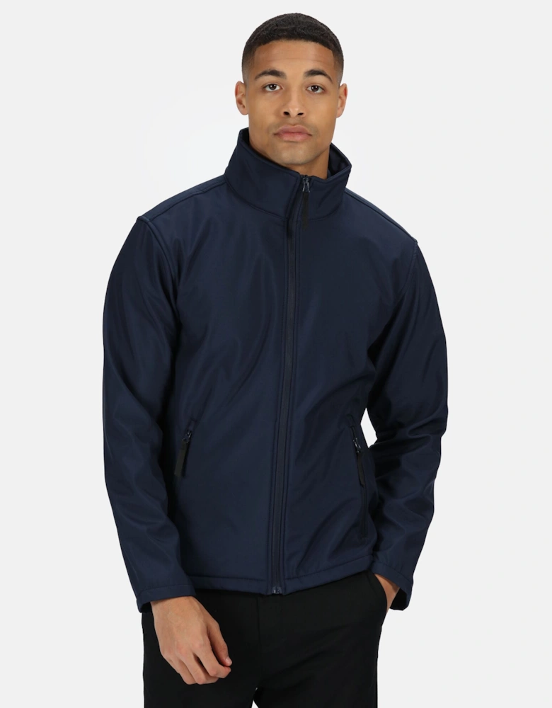 Professional Mens Classic 3 Layer Zip Up Softshell Jacket