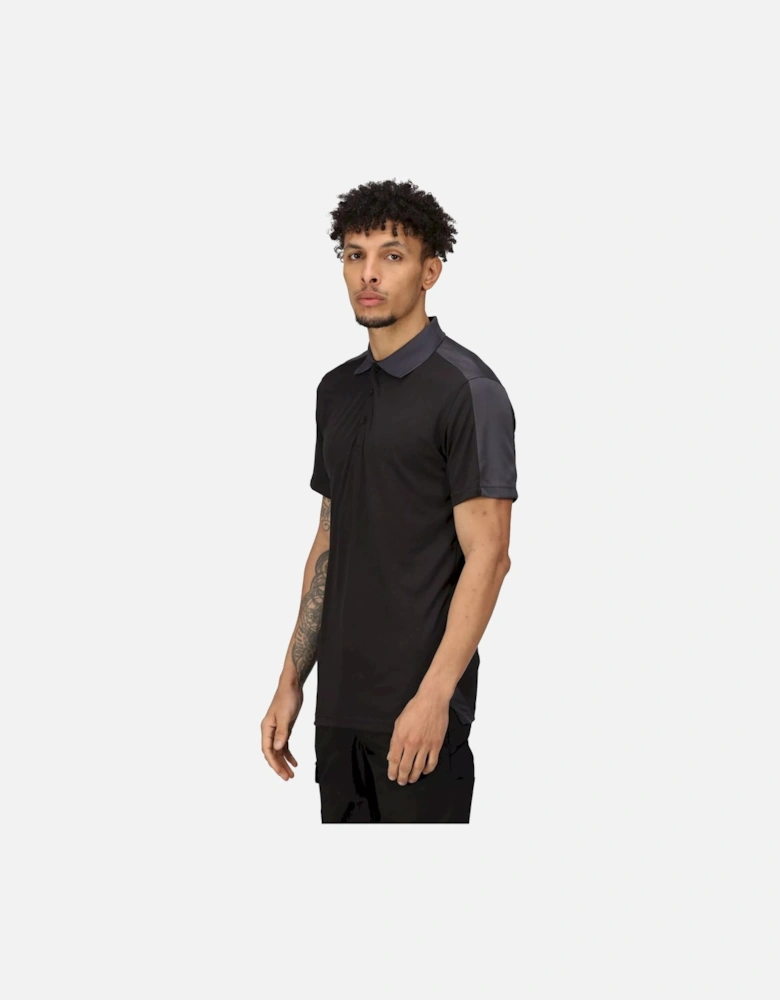 Contrast Coolweave Pique Polo Shirt