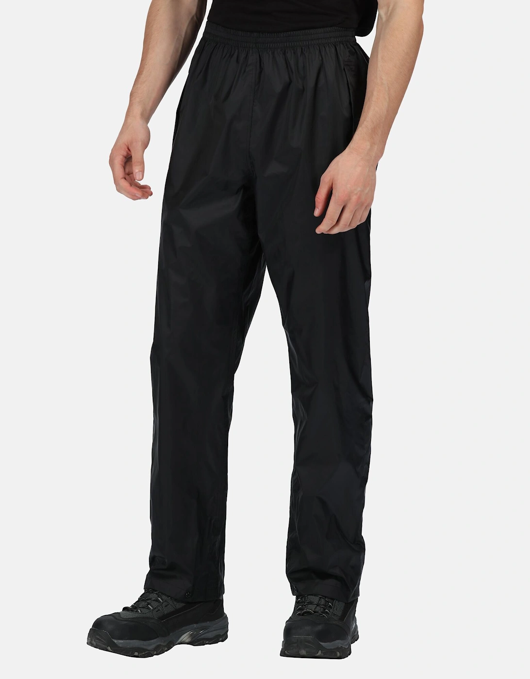 Pro Mens Packaway Waterproof Breathable Overtrousers