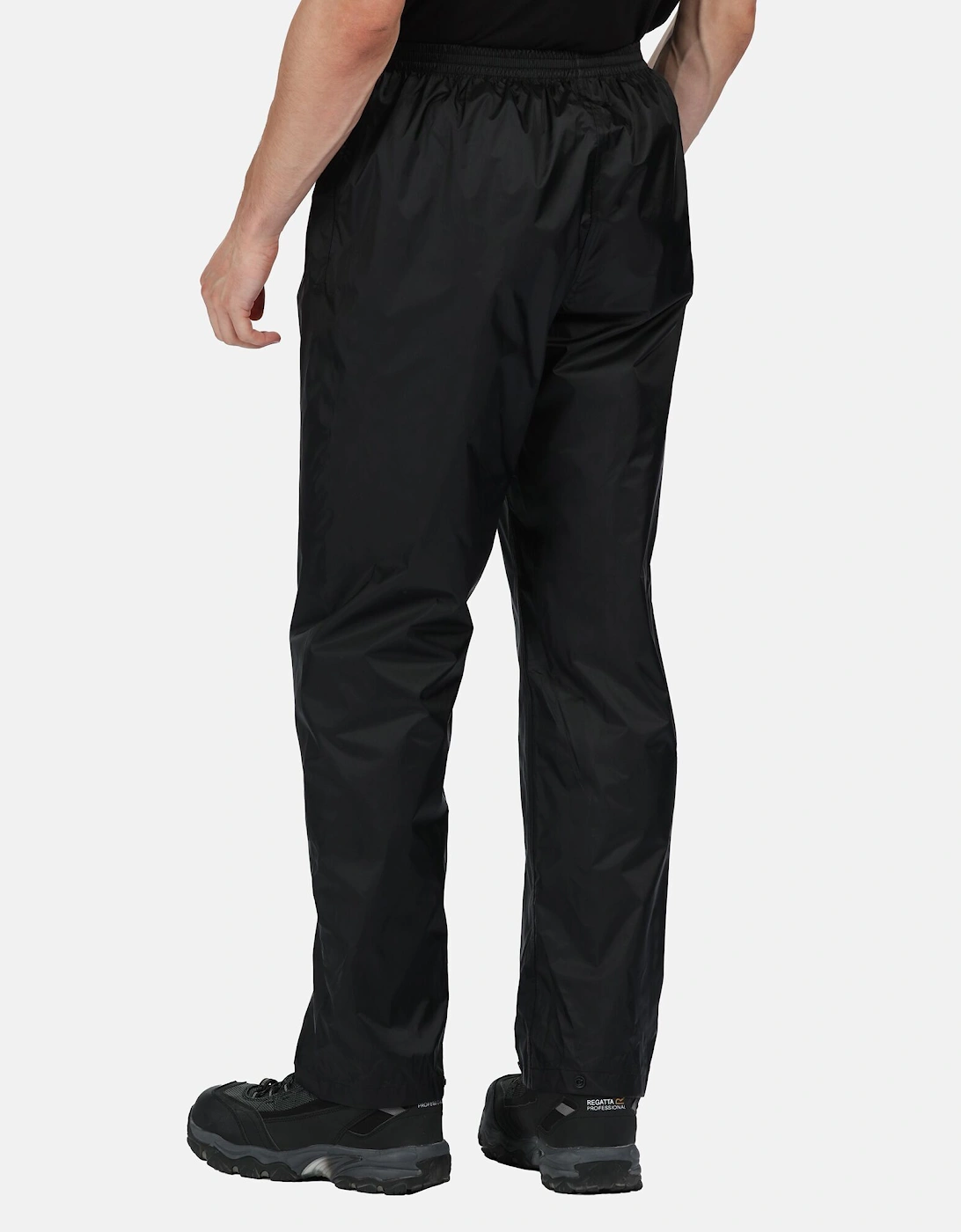 Pro Mens Packaway Waterproof Breathable Overtrousers